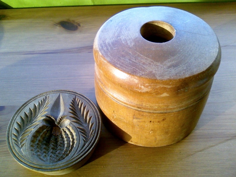 19th Century Wooden Butter Mold  